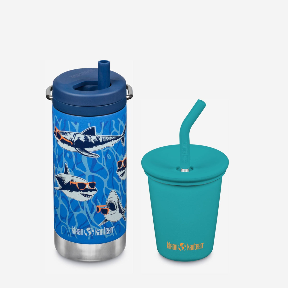 Kid's Sippy Cup and Wide Water Bottle Set U7