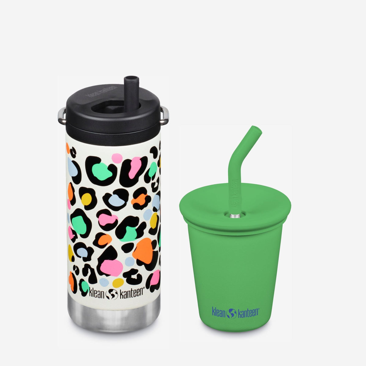Kid's Sippy Cup and Wide Water Bottle Set U7