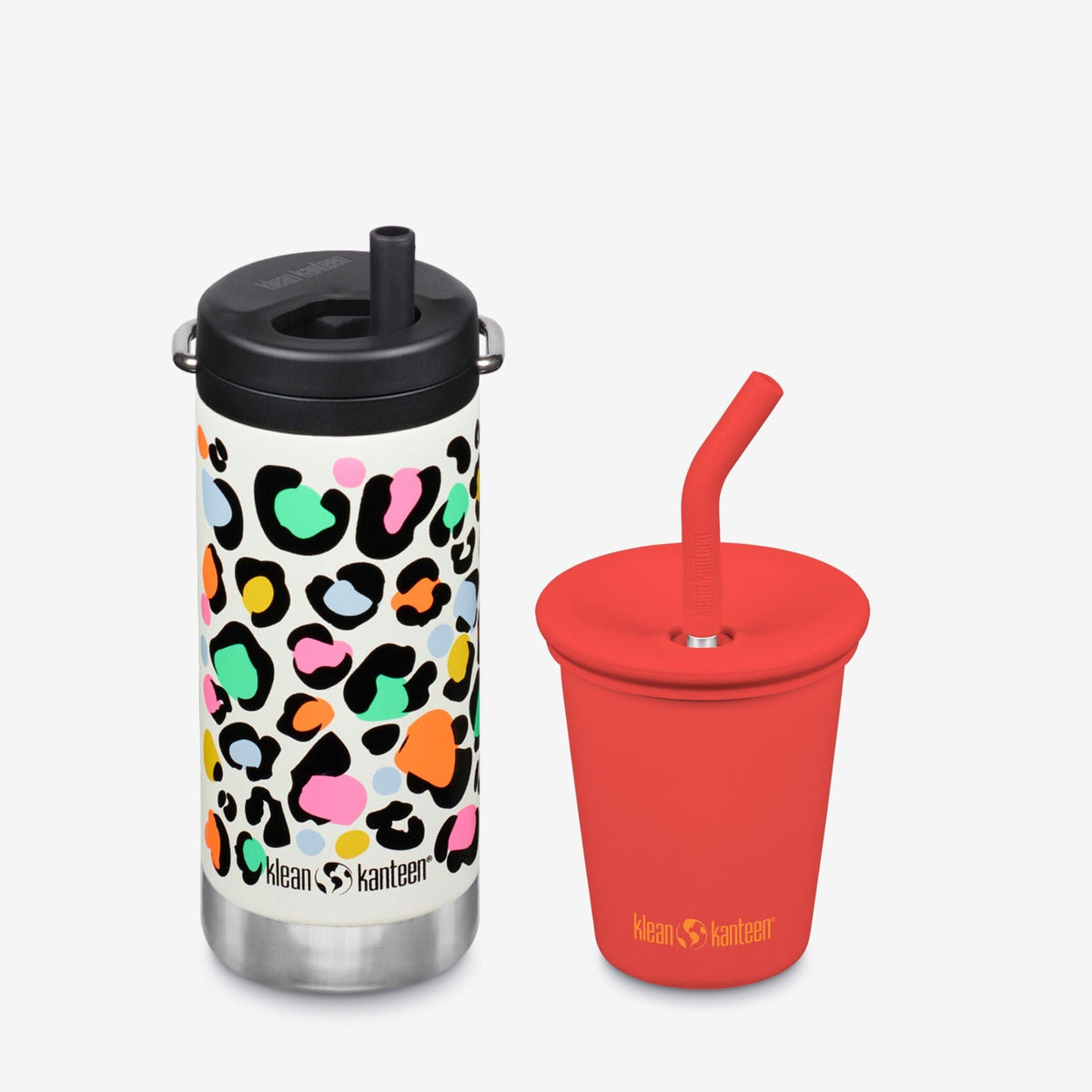 Kid's Sippy Cup and Wide Water Bottle Set U7